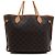 Louis Vuitton  mala de ombro Neverfull MM em Monogram Canvas - vista 5