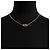 Dior Collana Petit CD in metallo finish dorato e cristalli - vista 2