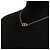 Dior Collana Petit CD in metallo finish dorato e cristalli - vista 3