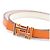 Hermès Cinturón de cuero reversible doble para mujer - vista 3