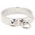 Hermès Medor Collier de Chien Silver Ring Size - vista 3
