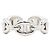 Chaîne d'ancre Hermès Silver Chaine d'ancre Anchor Chain Small Ring Size