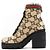 Gucci Wool Ankle Boots Beige - Ansicht 4