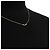 Tiffany & Co Collana con mini pendente Smile in oro giallo e diamanti - vista 4