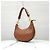Céline Sac Ava à bandoulière moyenne en cuir de veau lisse Tan - vue 12