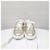Chanel Sneakers dorate laminate - vista 2
