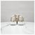 Chanel Sneakers dorate laminate - vista 3
