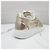 Chanel Sneakers dorate laminate - vista 7