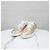 Chanel Sneakers dorate laminate - vista 9