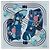 Foulard Hermès Derby 2000 90 Blu Seta