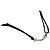 Tiffany & Co Bracciale in cordoncino nero Smile con diamanti e oro rosa da donna