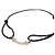 Tiffany & Co Bracciale in cordoncino nero Smile con diamanti e oro rosa da donna - vista 3