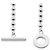 Gucci Pulsera Bully Plata Unisex - vista 4