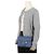 Gucci Borsa a tracolla piccola in pelle con Interlocking GG da donna, Blu - vista 10