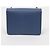 Gucci Borsa a tracolla piccola in pelle con Interlocking GG da donna, Blu - vista 4
