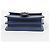 Gucci Borsa a tracolla piccola in pelle con Interlocking GG da donna, Blu - vista 6