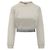 Kenzo Kurzer Sweatshirt aus Baumwolle mit Signature-Stickerei - Ansicht 4
