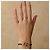 Hermès Etrier Armband Schwarz Swift Leder - Ansicht 4
