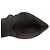 Chanel Clutch in pelle d'agnello matelassé nera con perle CC - vista 13