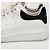 Alexander Mcqueen Baskets Oversole White Black Tab - vue 8