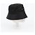 Prada Nylon Bucket Hat in Schwarz mit Dreiecks-Logo - Ansicht 12