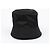 Prada Nylon Bucket Hat in Schwarz mit Dreiecks-Logo - Ansicht 4