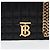 Burberry Mini Borsa Roll in Pelle Matelassé Black - vista 3
