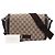 Gucci Canvas Messenger Bag mit Klappe