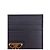 Prada Saffiano Triangle Logo Card Holder Black - view 4