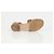 Hermès Sandali da donna Santorini in vitello Gold - vista 11