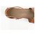 Hermès Sandali da donna Santorini in vitello Gold - vista 12