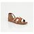 Hermès Sandali da donna Santorini in vitello Gold - vista 2
