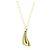 Autre Marque Collana Tiffany Teardrop in oro giallo 18K