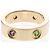 Anello Cartier Love Multistone in Oro Rosa - vista 7