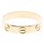 Anello Cartier Mini Love in oro rosa - vista 3
