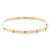 Bracciale Cartier Love in oro rosa