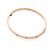 Bracciale Cartier Love in oro rosa - vista 9