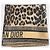Lenço Dior leopardo castanho - vista 6