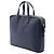 Sac business Prada Saffiano à rabat et poche noir - vue 2