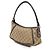 Sac à main pochette Gucci GG Canvas Abbey D Ring Beige - vue 2