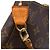 Borsa a tracolla Louis Vuitton Monogram Pochette Accessoires Marrone - vista 5
