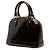 Bolsa Satchel Alma BB Louis Vuitton Monogram Vernis Roxa - vista 2