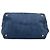 Borsa Tote Prada Denim Canapa Logo Blu - vista 3