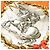 Multi Hermès Napoleon Carre Silk Scarf 90 Scarves - Ansicht 6