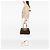 Borsa Tote Orizzontale Louis Vuitton Monogram Batignolles marrone - vista 8