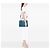 Borsa Prada Medium Saffiano Lux Galleria Double Zip Blu - vista 6
