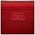 Clutch Chanel Large Quilted Caviar O Case Rossa - vista 5