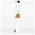 Borsa Prada Promenade Medium in Saffiano Vernice Marrone - vista 6