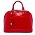 Borsa a mano Louis Vuitton Monogram Vernis Alma PM rossa