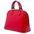 Borsa a mano Louis Vuitton Monogram Vernis Alma PM rossa - vista 2